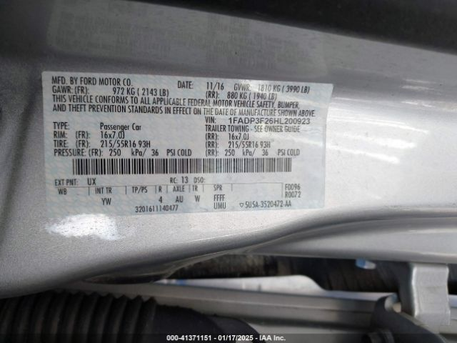1FADP3F26HL200923-9
