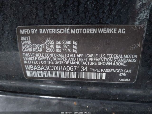 WBA8A3C3XHA067134-7
