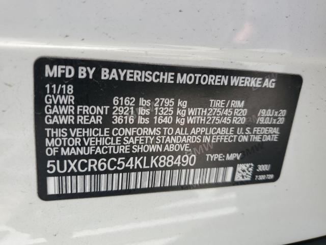 5UXCR6C54KLK88490 10