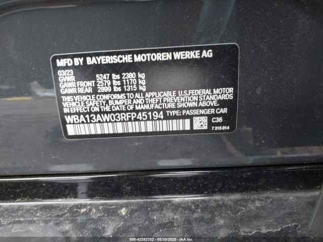 WBA13AW03RFP45194 7