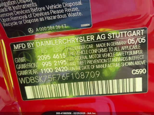 WDBSK75F76F108709-9