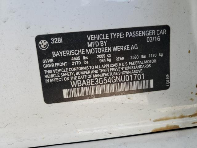 11 WBA8E3G54GNU01701