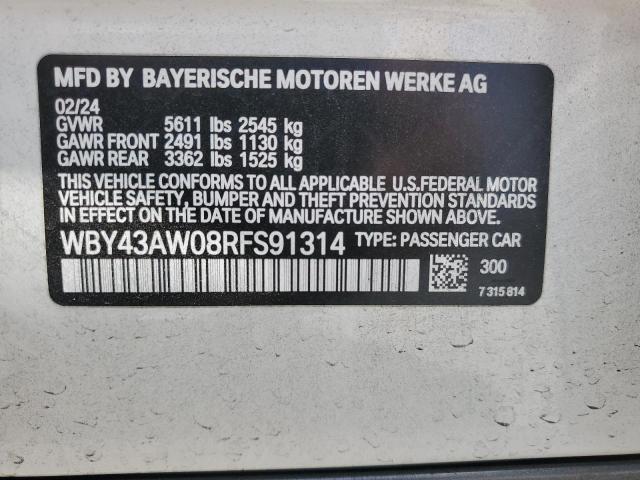 11 WBY43AW08RFS91314