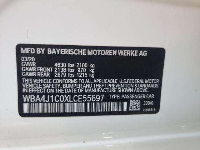 12 WBA4J1C0XLCE55697