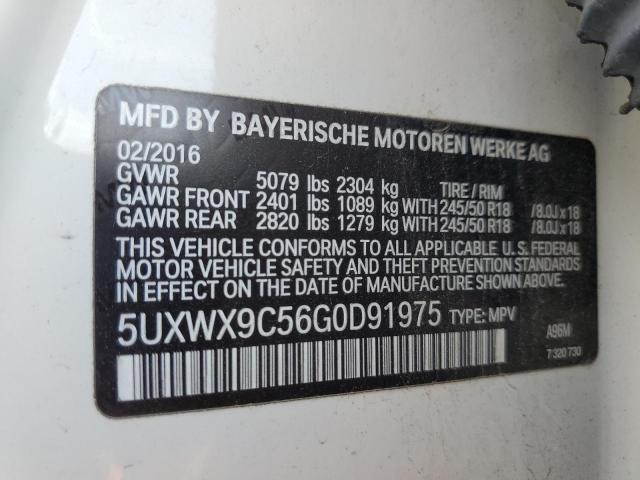 13 5UXWX9C56G0D91975