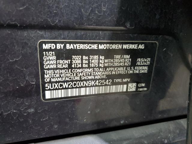 5UXCW2C0XN9K42542 11