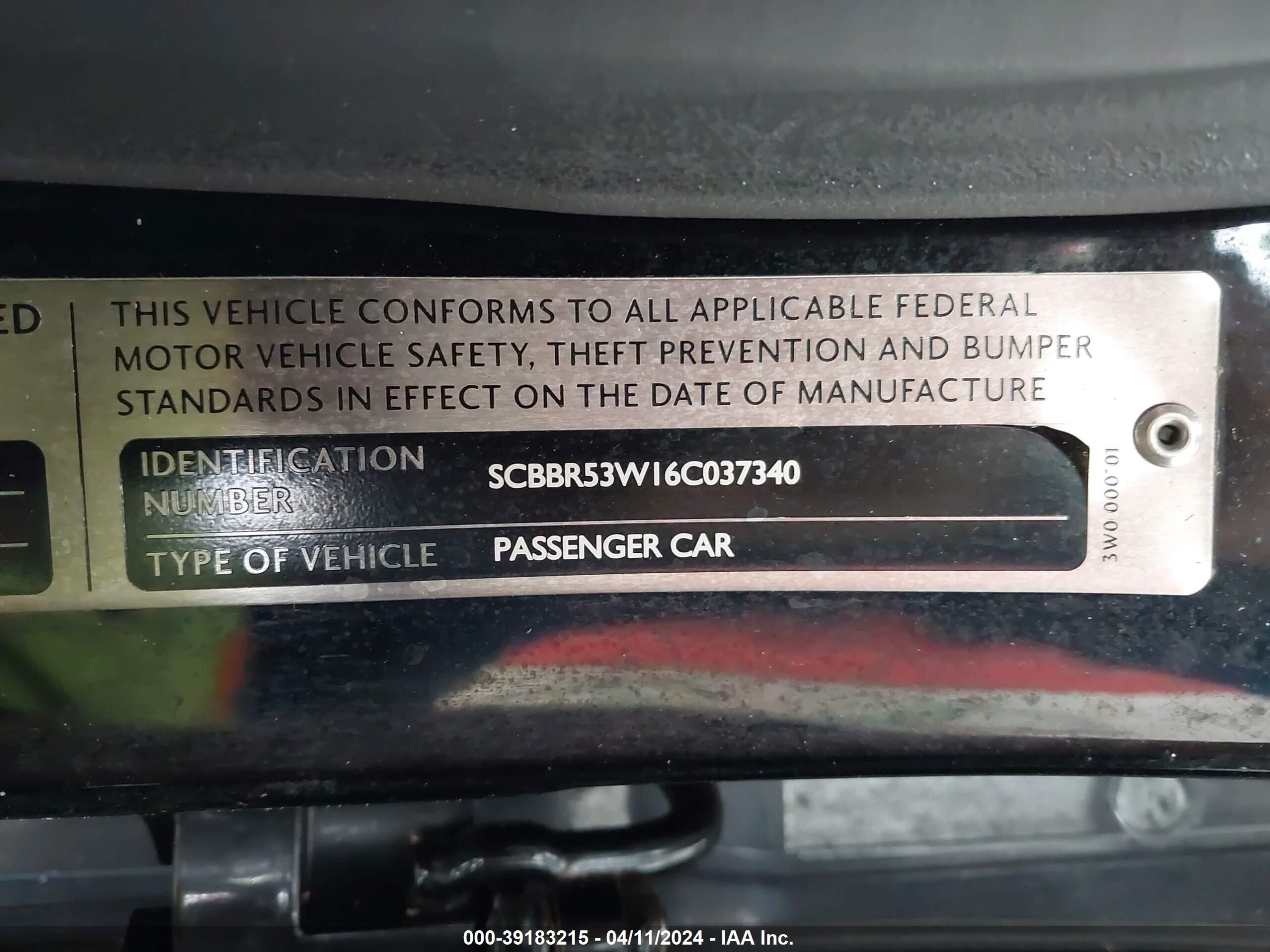 SCBBR53W16C037340-9