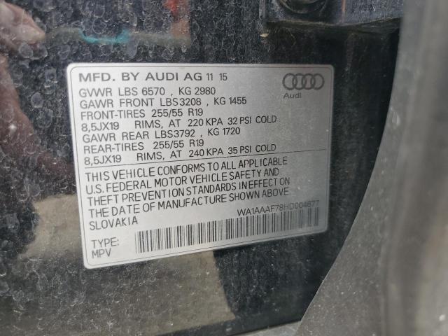 WA1AAAF78HD004677-1