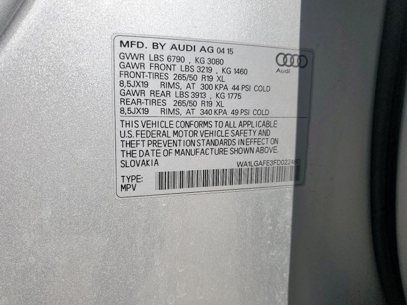 WA1LGAFE3FD022460-1