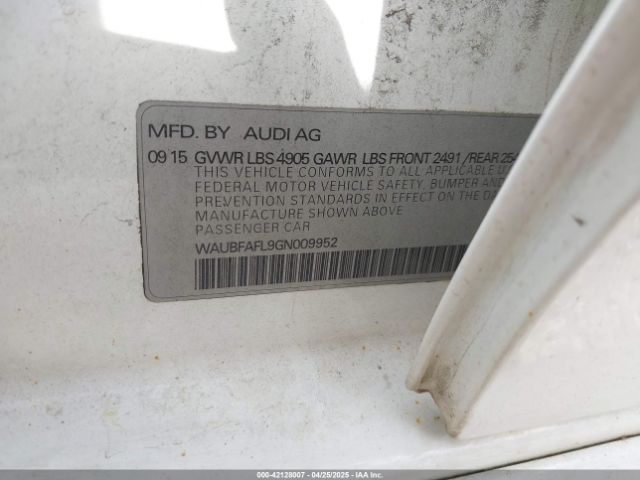 WAUBFAFL9GN009952-9