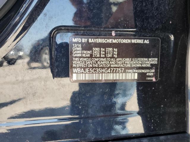 WBAJE5C35HG477757 10