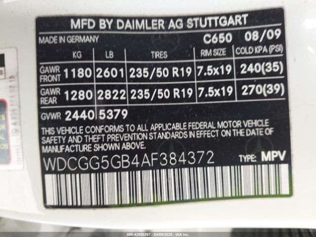WDCGG5GB4AF384372-9