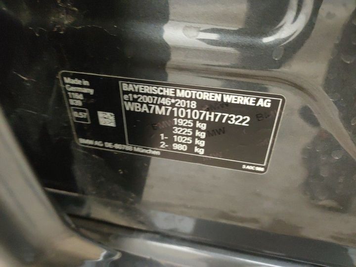 WBA7M710107H77322 7